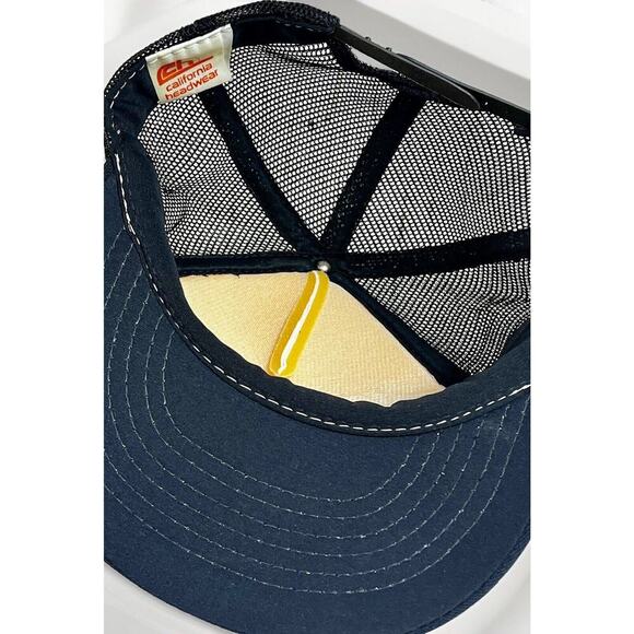 VTG Snapback Trucker Hat M L Smylers & Sons Trucking Company Powderly, Texas Cap - Picture 6 of 8